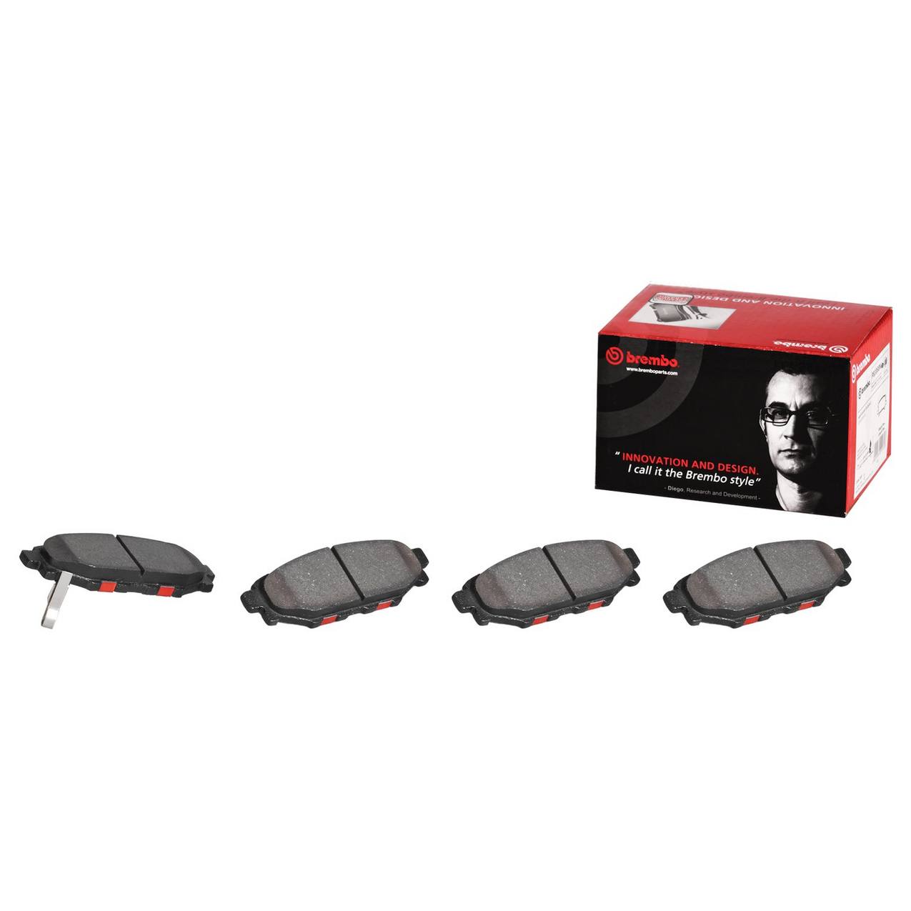 Saab Subaru Disc Brake Pad Set - Front (Ceramic) 32006166 Brembo