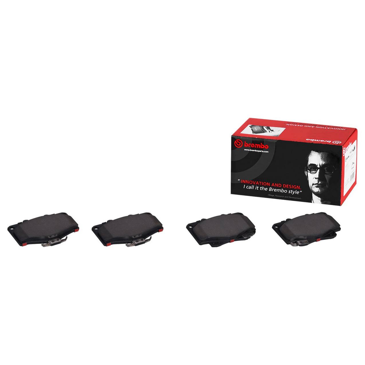 Nissan Suzuki Disc Brake Pad Set - Front (Ceramic) D1M60JE00A Brembo