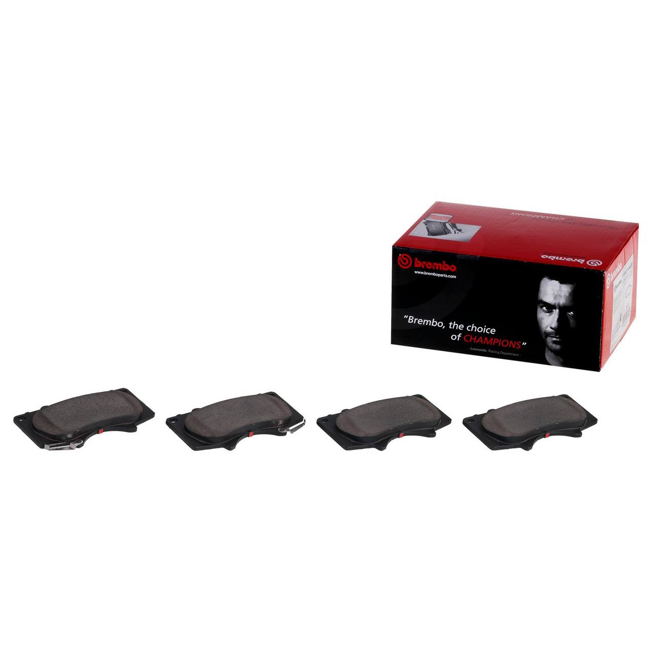 Lexus Disc Brake Pad Set - Rear (Ceramic) 0446650091 Brembo