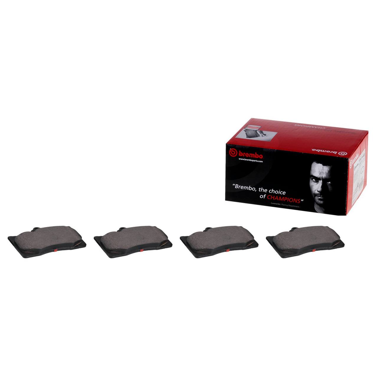 Toyota Lexus Disc Brake Pad Set - Front (Ceramic) 0446548100 Brembo