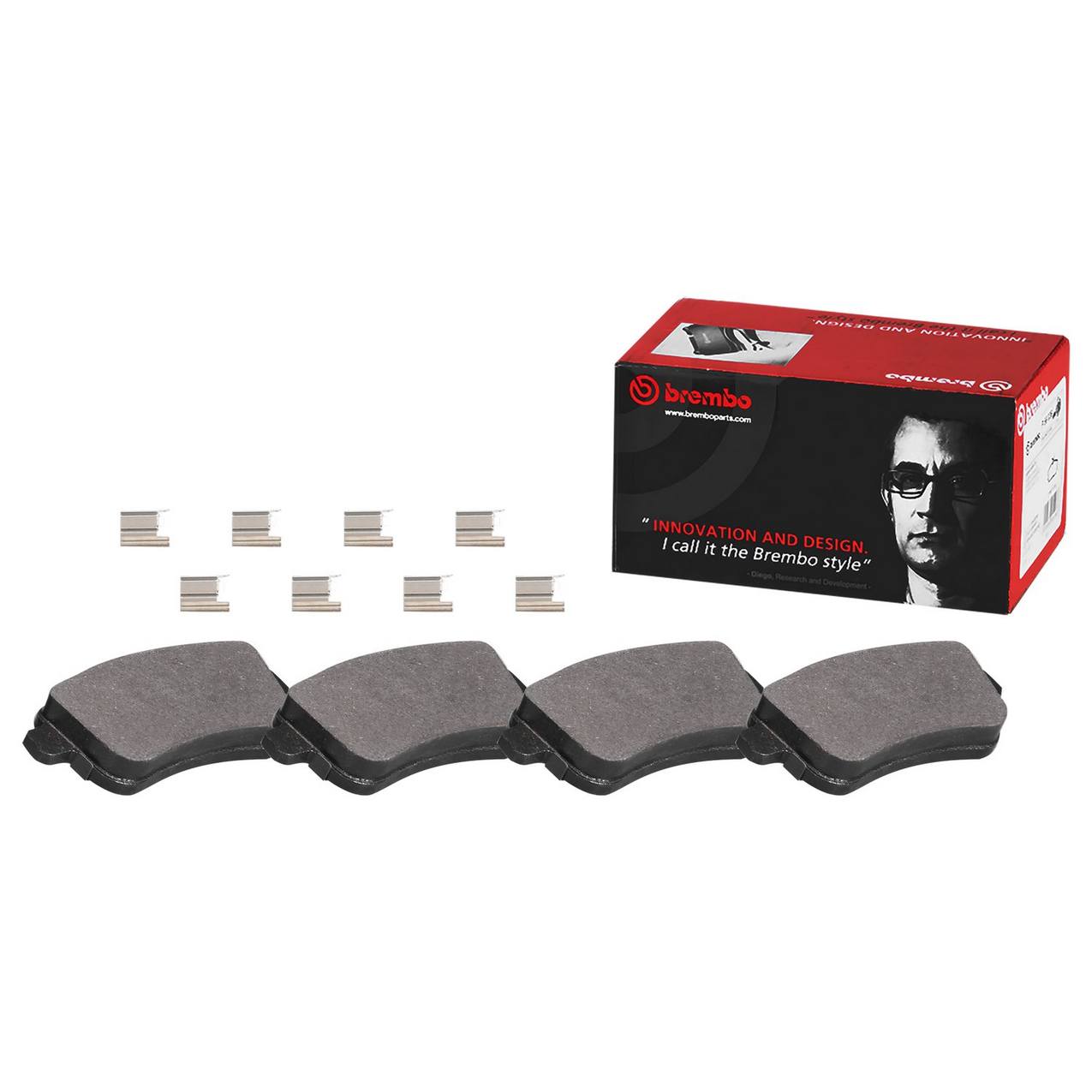 Lexus Disc Brake Pad Set - Front (Ceramic) 044650W110 Brembo