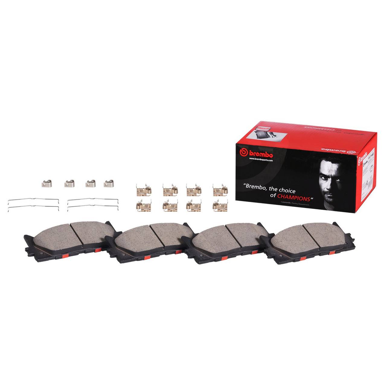 Toyota Lexus Disc Brake Pad Set - Front (Ceramic) 0446533350 Brembo