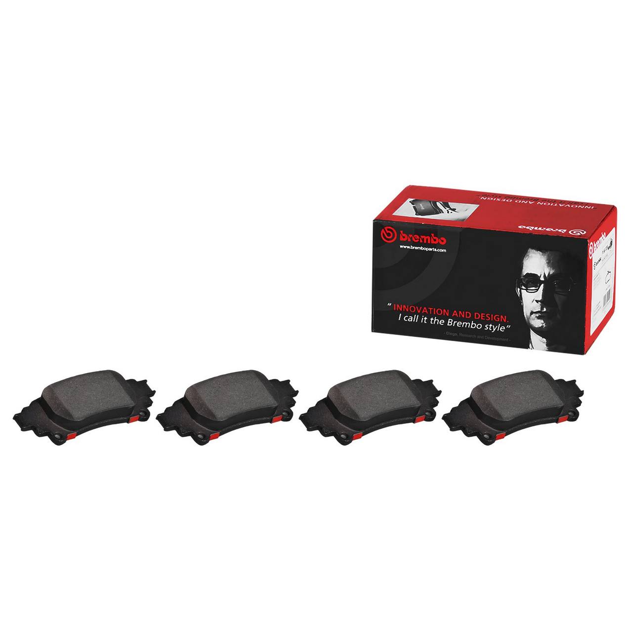 Toyota Lexus Disc Brake Pad Set - Front (Ceramic) 044650C020 Brembo