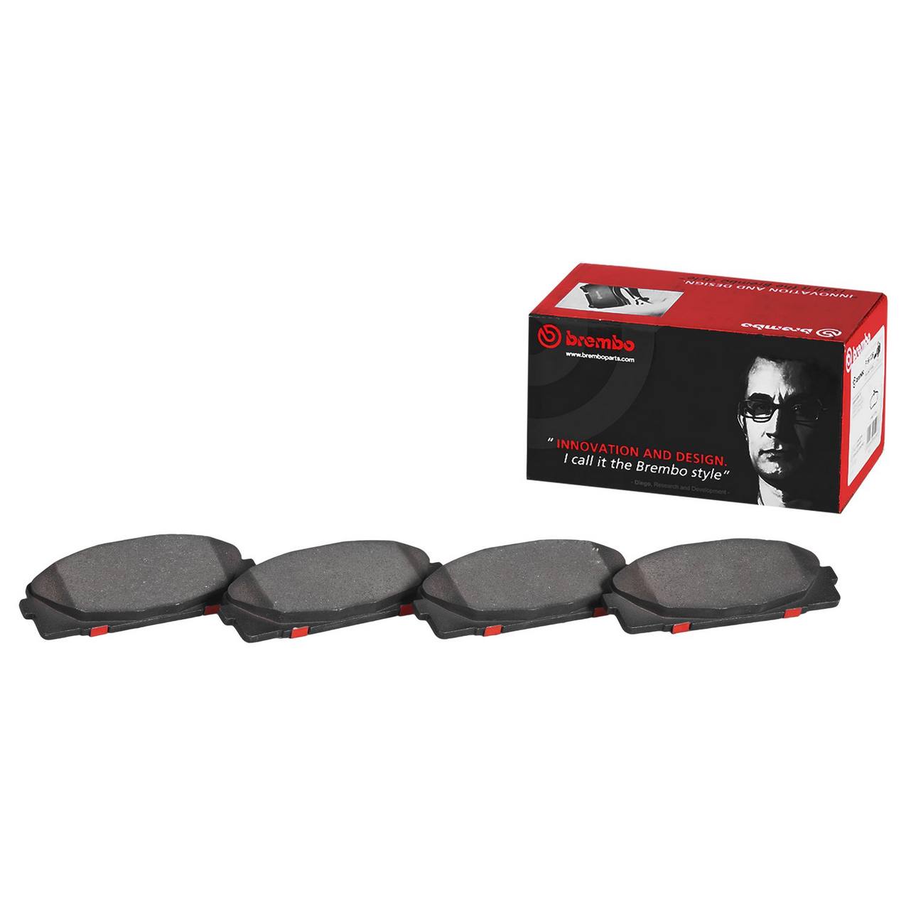 Lexus Disc Brake Pad Set - Rear (Ceramic) 0446630312 Brembo