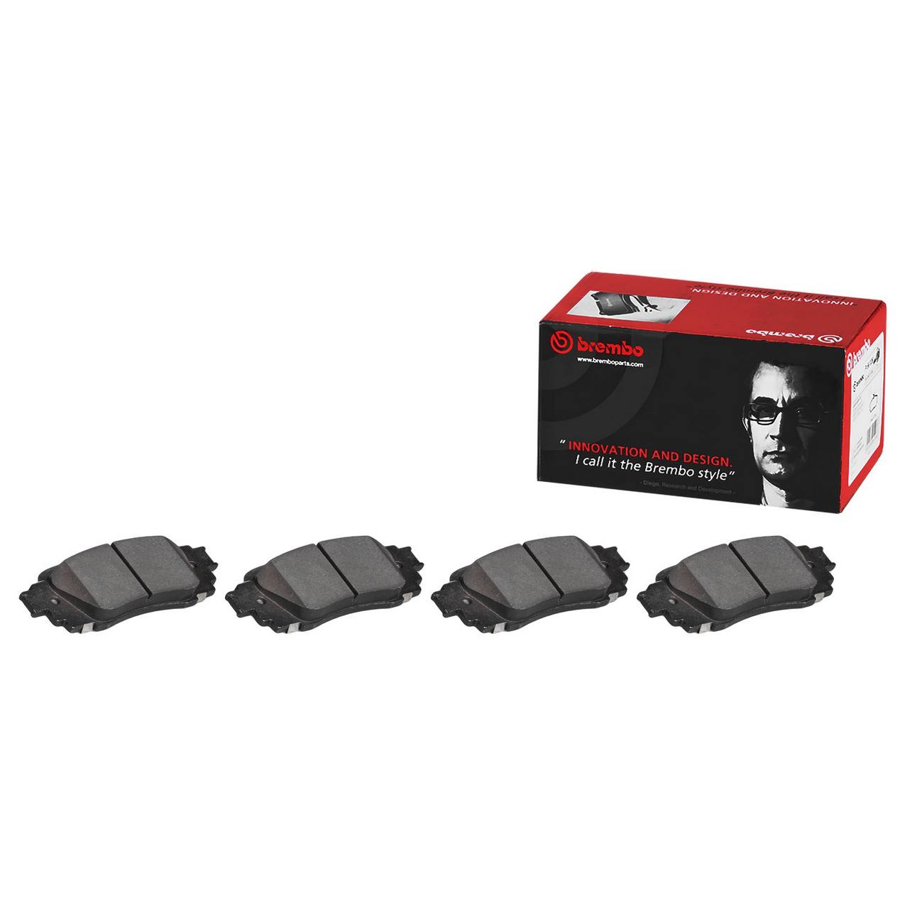 Toyota Lexus Disc Brake Pad Set - Front (Ceramic) 044650E010 Brembo