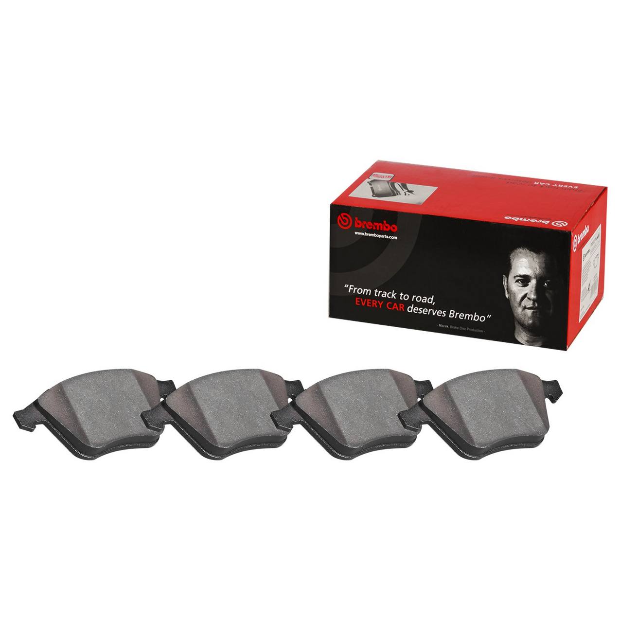 Audi Porsche Volkswagen Disc Brake Pad Set - Rear (Ceramic) 7L0698451H Brembo