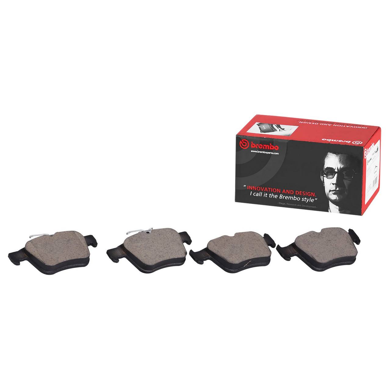 Audi Disc Brake Pad Set - Rear (Ceramic) 4H0698451M Brembo