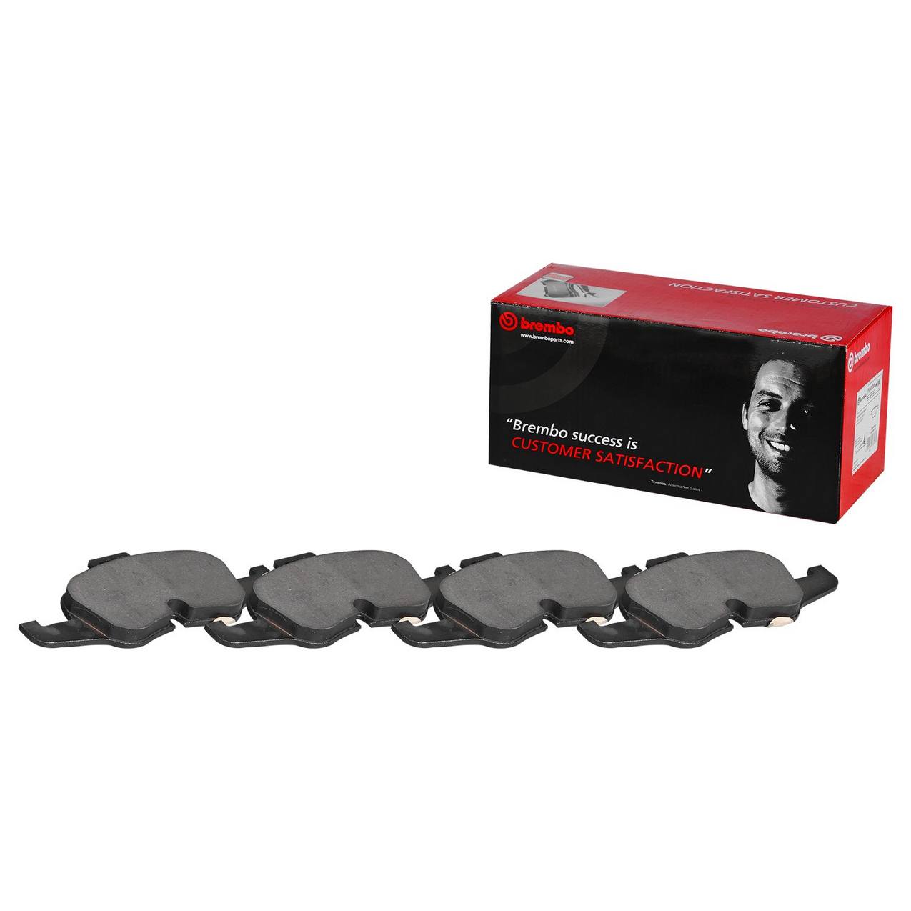 Audi Disc Brake Pad Set - Front (Ceramic) L8WD698151A Brembo