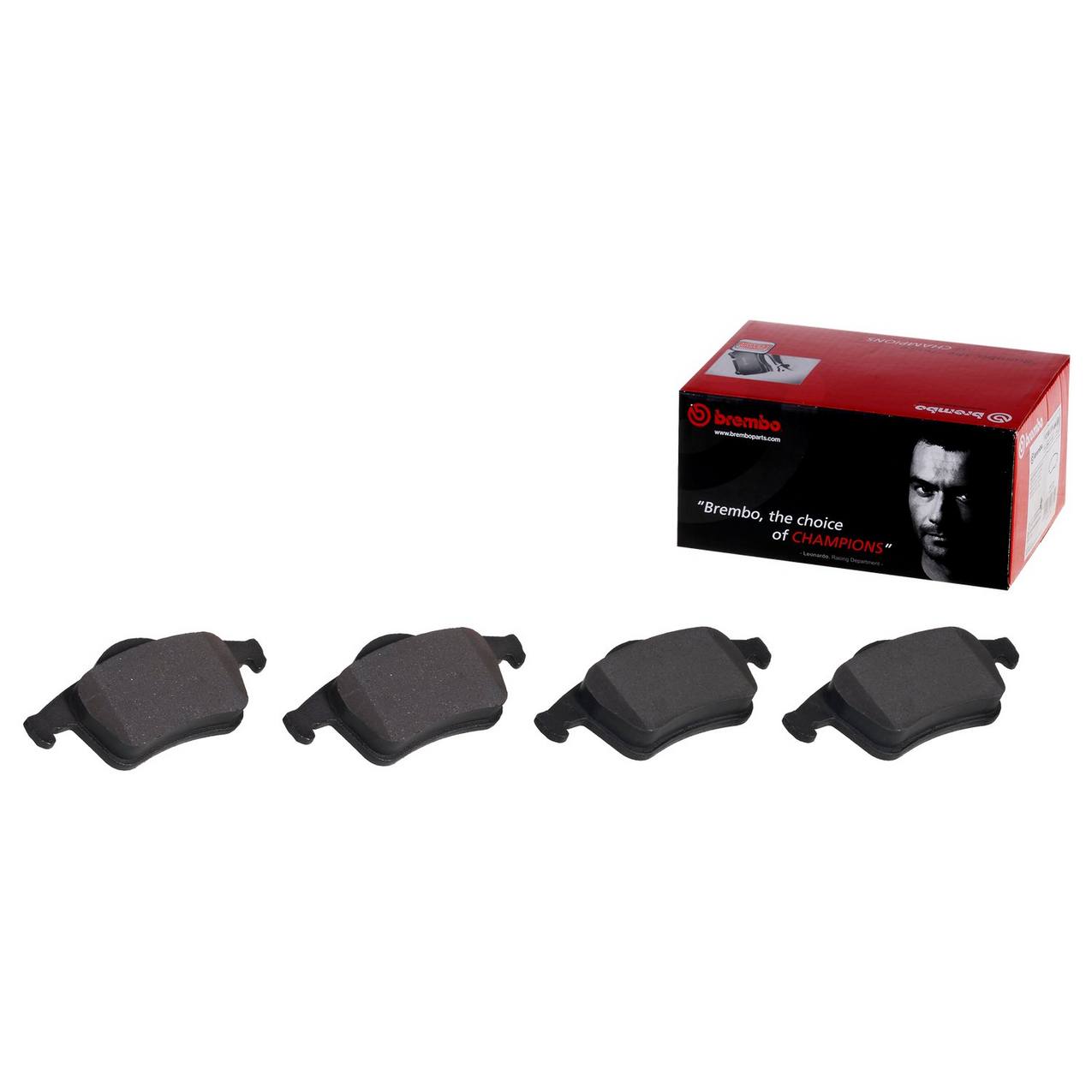 Audi Disc Brake Pad Set - Front (Ceramic) 4H0698151C Brembo