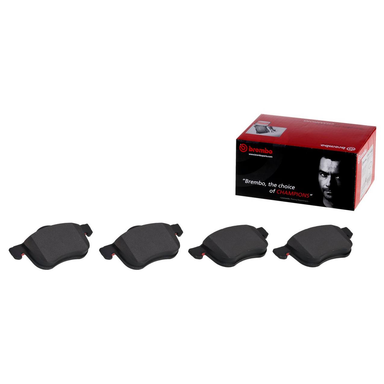 Volvo Disc Brake Pad Set - Rear (Ceramic) 31261185 Brembo