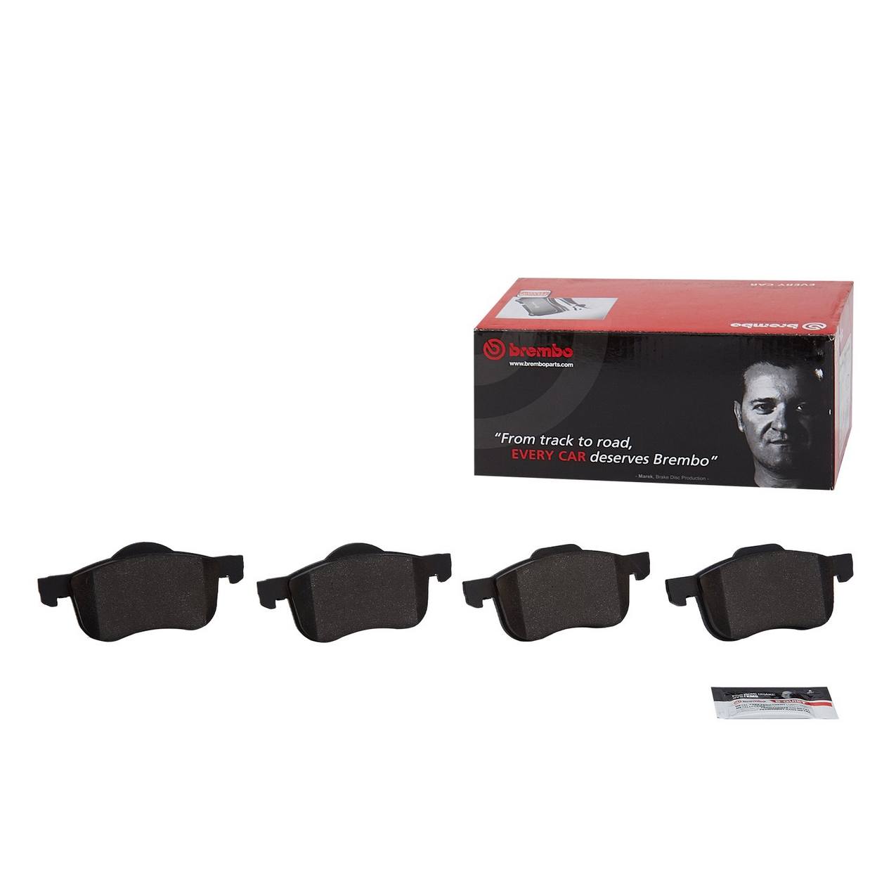 Volvo Disc Brake Pad Set - Front (Ceramic) 8634921 Brembo