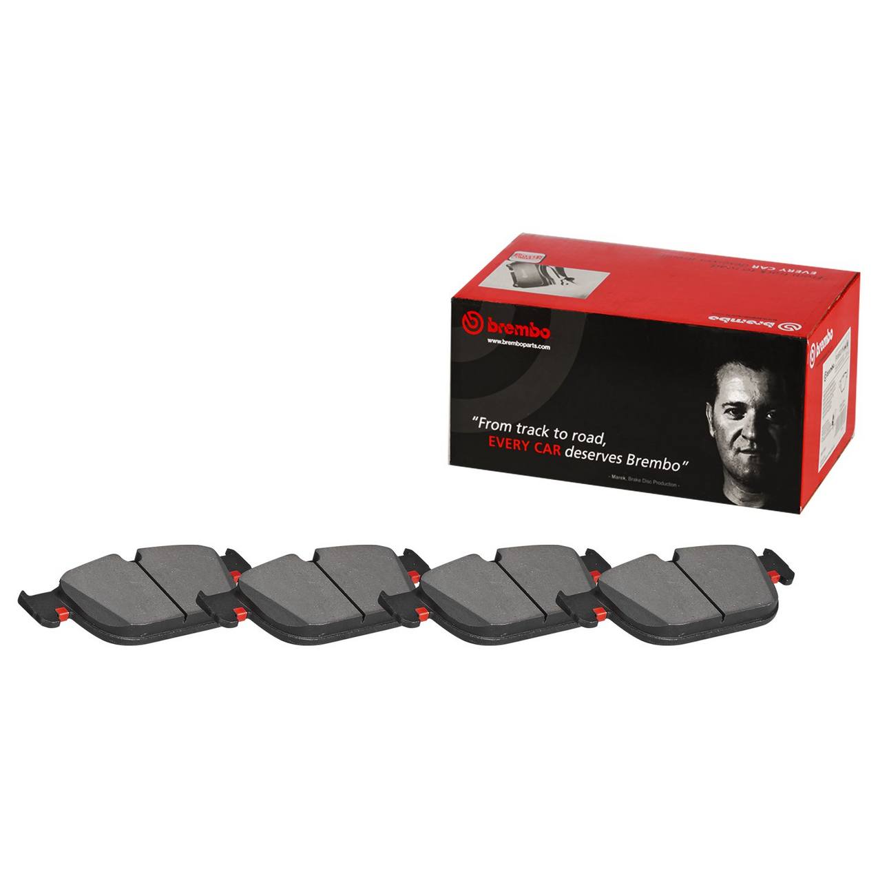 Volvo Disc Brake Pad Set - Front (Ceramic) 30793265 Brembo