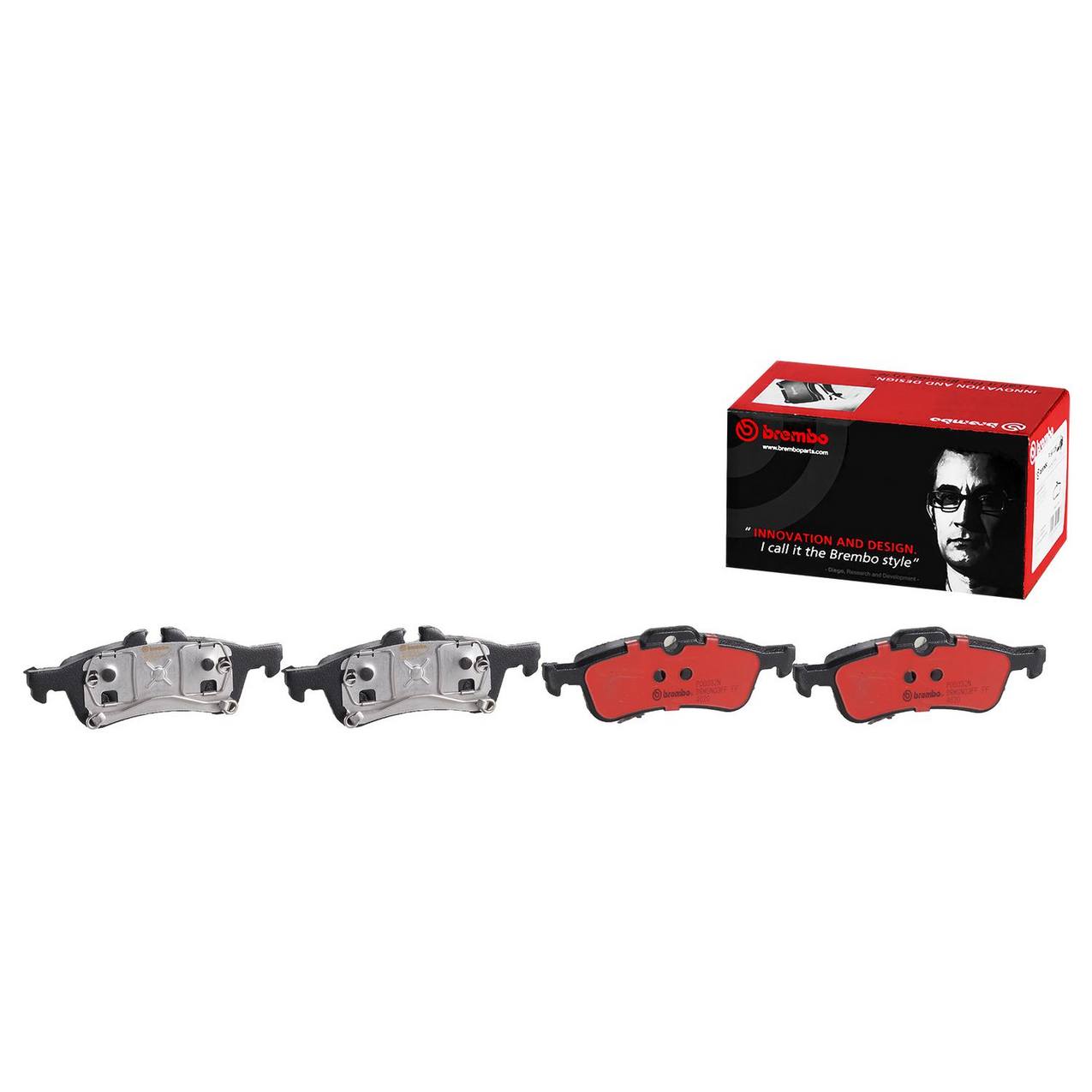 Mini Disc Brake Pad and Rotor Kit - Rear (259mm) (Ceramic) Brembo