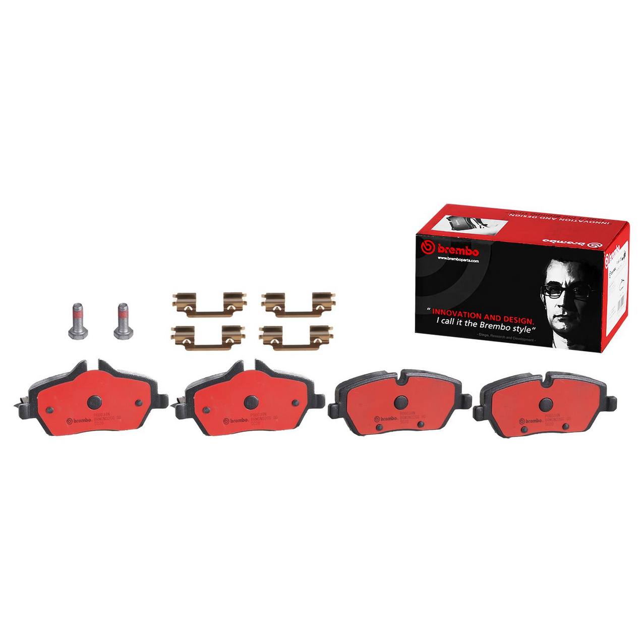 Mini Disc Brake Pad Set - Front (Ceramic) 34116774050 Brembo