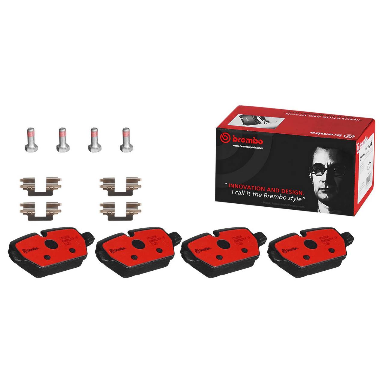 Mini Disc Brake Pad Set - Rear (Ceramic) 34219808706 Brembo