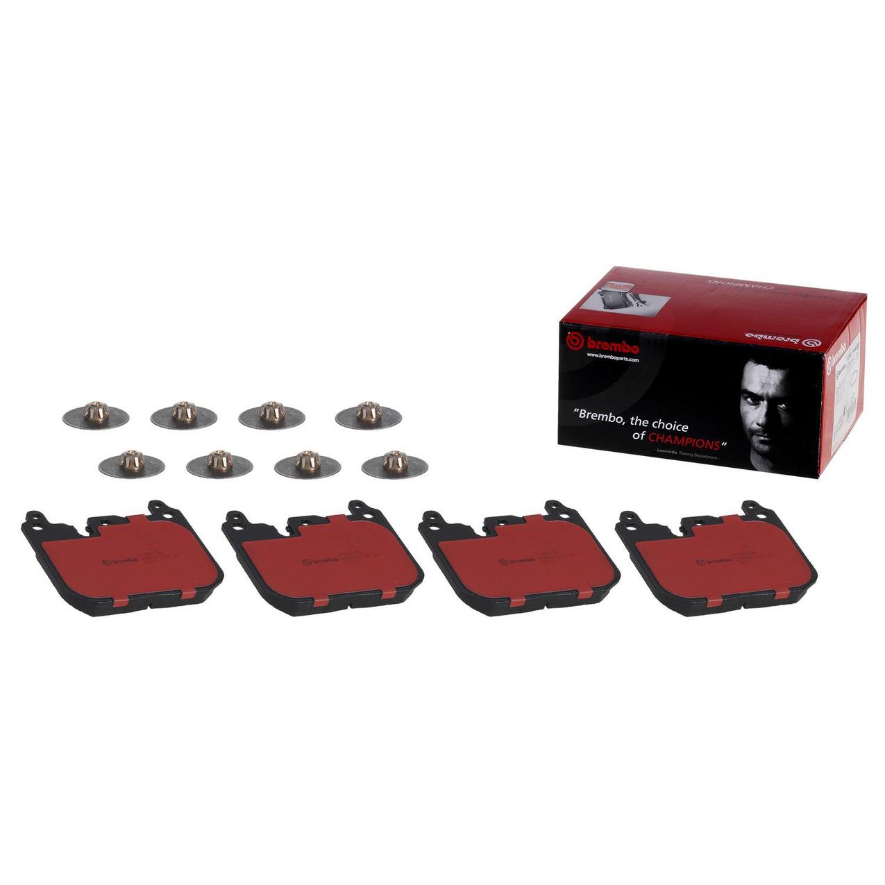 BMW Mini Disc Brake Pad Set - Front (Ceramic) 34106889266 Brembo