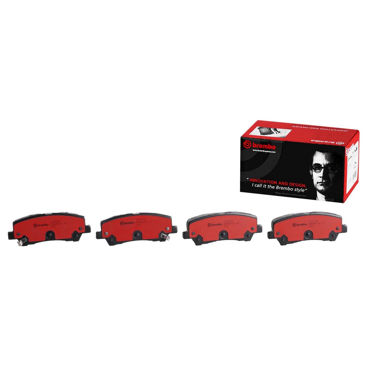 Ford Disc Brake Pad Set - Rear (Ceramic) FR3Z2200K Brembo