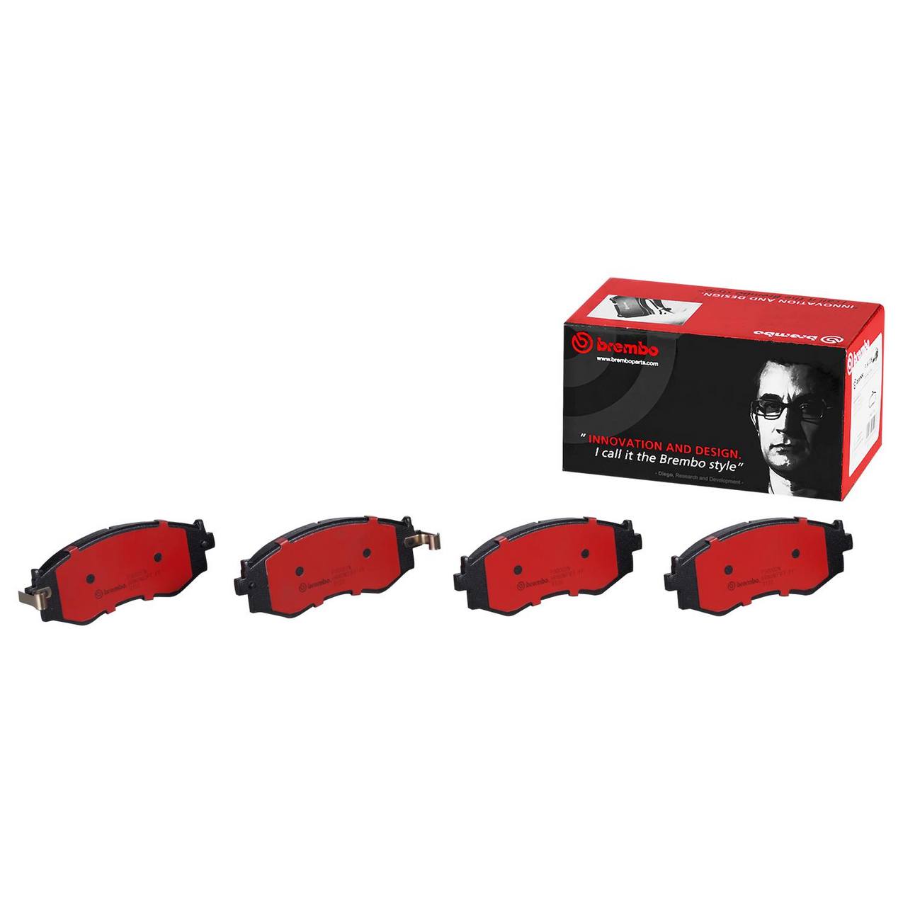 Nissan Infiniti Disc Brake Pad Set - Front (Ceramic) D106M6J091 Brembo