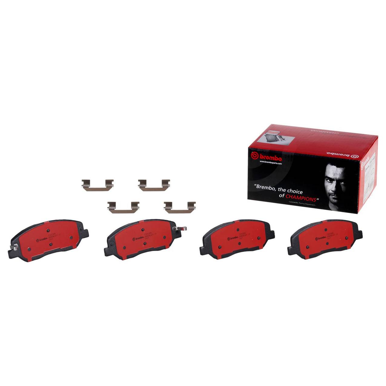 Kia Hyundai Disc Brake Pad Set - Front (Ceramic) 581014DU00 Brembo