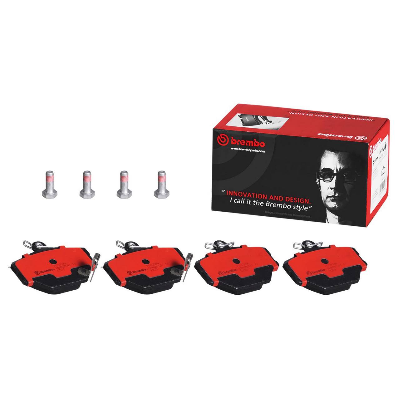 Smart Disc Brake Pad Set - Front (Ceramic) 4514210010 Brembo