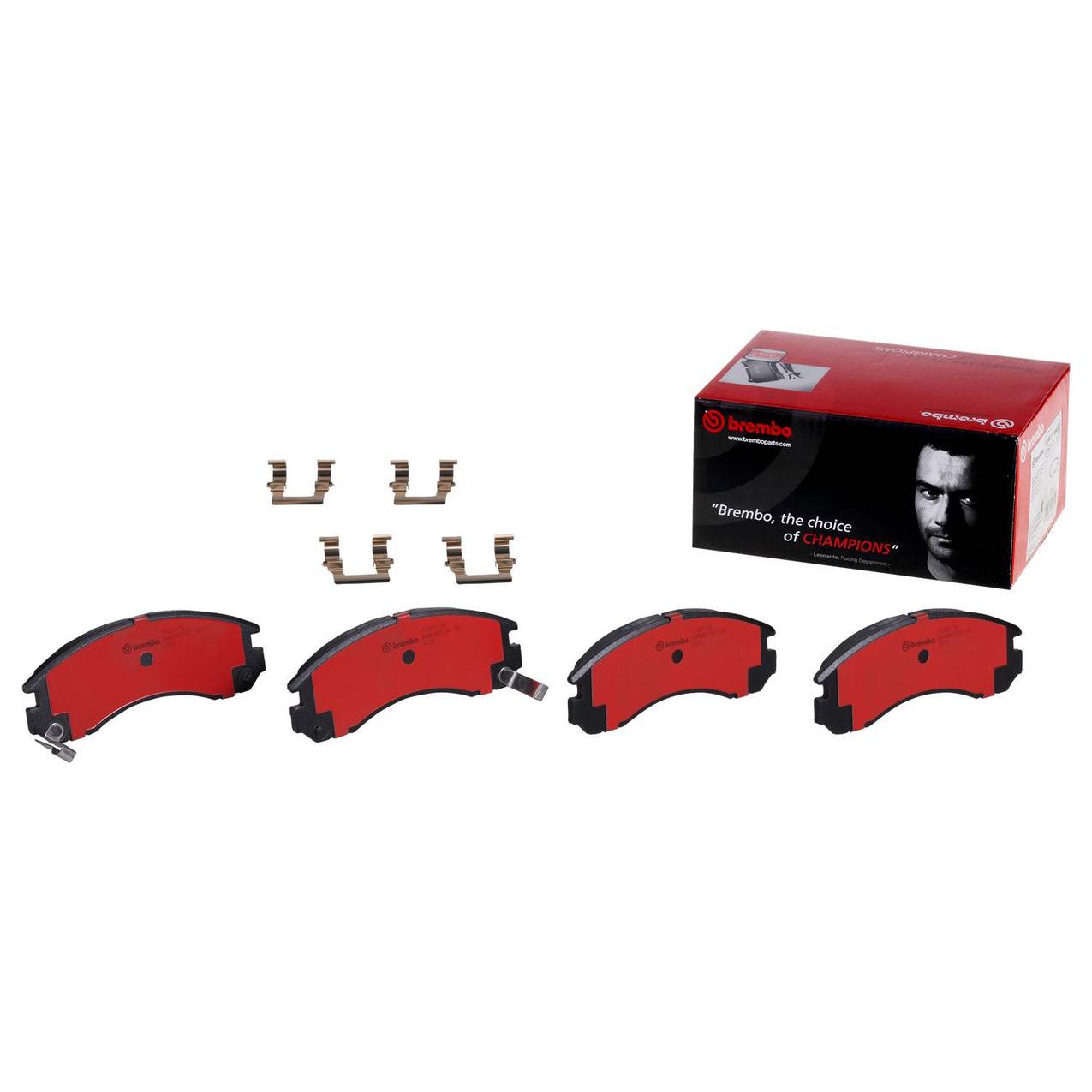 Mitsubishi Dodge Eagle Disc Brake Pad Set - Front (Ceramic) MR389546 Brembo