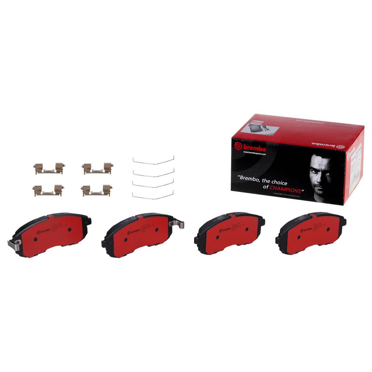 Nissan Infiniti Suzuki Disc Brake Pad Set - Front (Ceramic) D106088E91AS Brembo