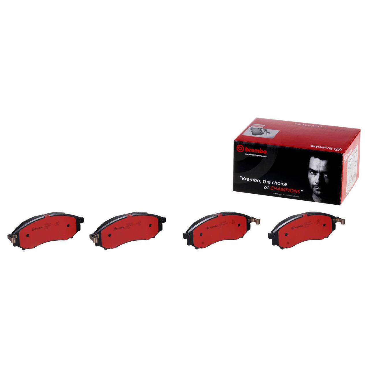 Nissan Infiniti Disc Brake Pad Set - Front (Ceramic) D1060ZS60A Brembo