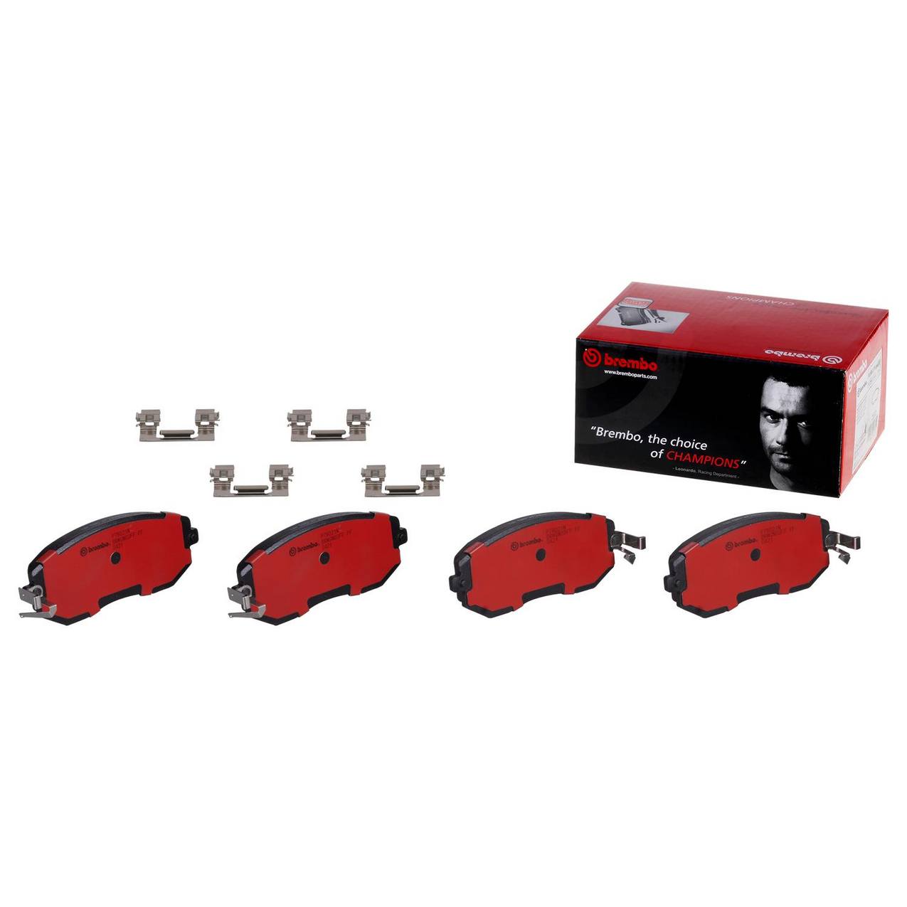 Subaru Scion Disc Brake Pad Set - Front (Ceramic) 26296SC011 Brembo