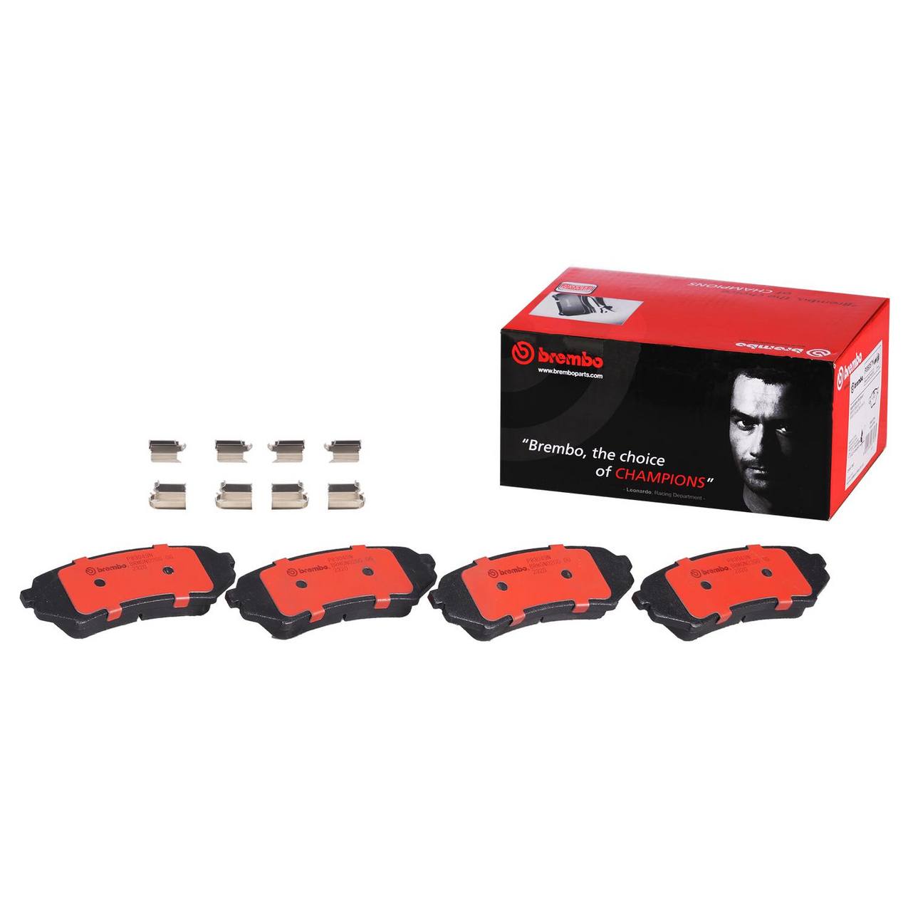 Toyota Lexus Disc Brake Pad Set - Rear (Ceramic) 0446660100 Brembo