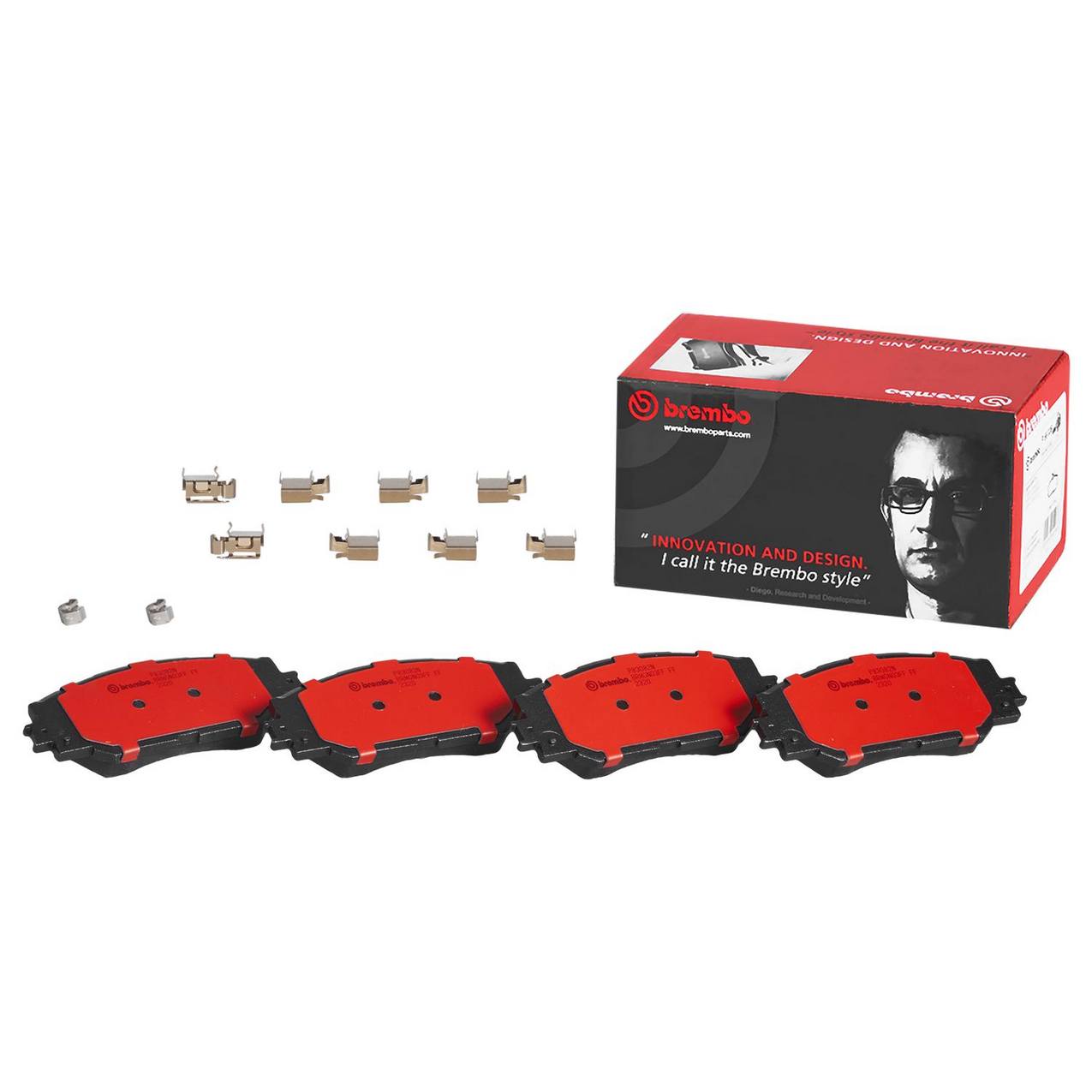 Toyota Lexus Pontiac Disc Brake Pad Set - Front (Ceramic) 044650R010 Brembo