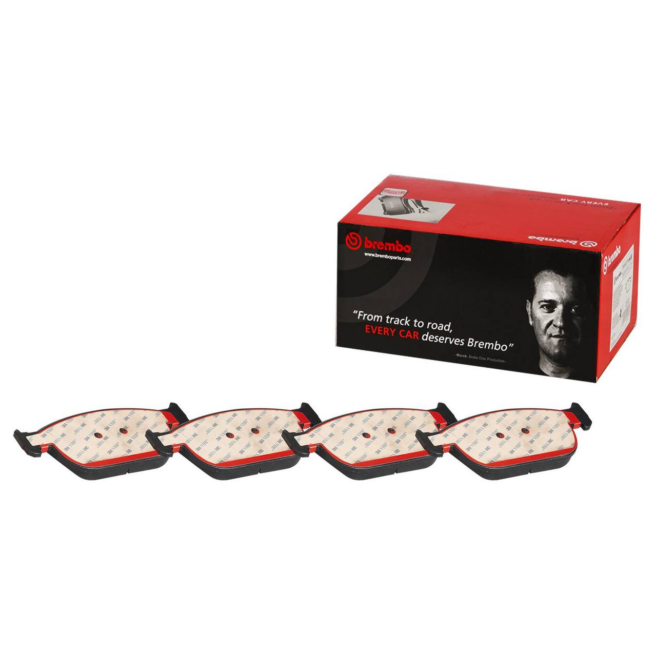 Volvo Disc Brake Pad Set - Front (Ceramic) 31445975 Brembo