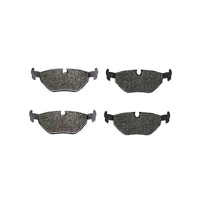 BMW Saab Disc Brake Pad Set - Rear (Ceramic) 34216778168 Brembo