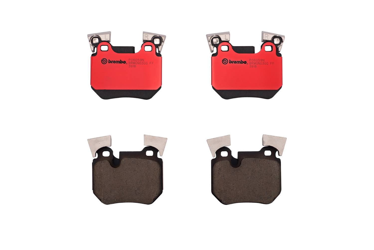 BMW Disc Brake Pad Set - Rear (Ceramic) 34216797863 Brembo