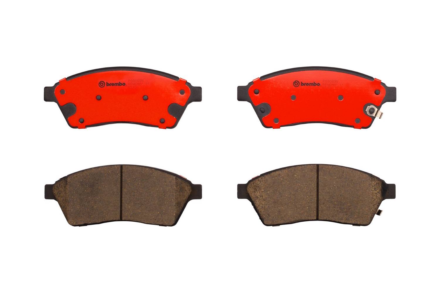 Cadillac Disc Brake Pad Set - Front (Ceramic) 20983943 Brembo