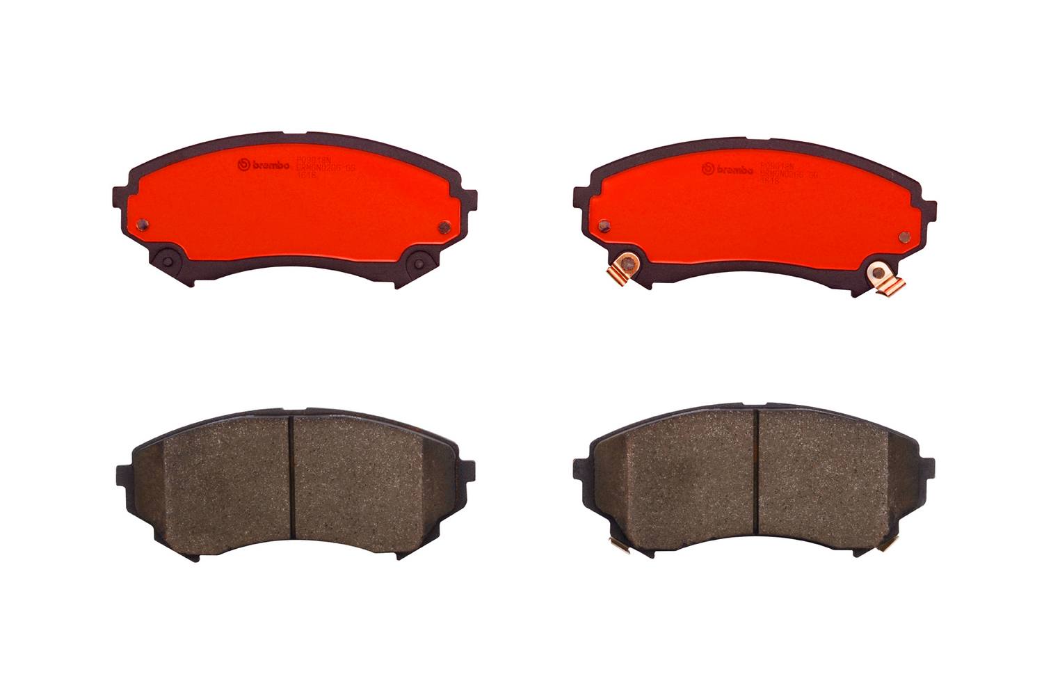 Cadillac Disc Brake Pad Set - Front (Ceramic) 843155574 Brembo