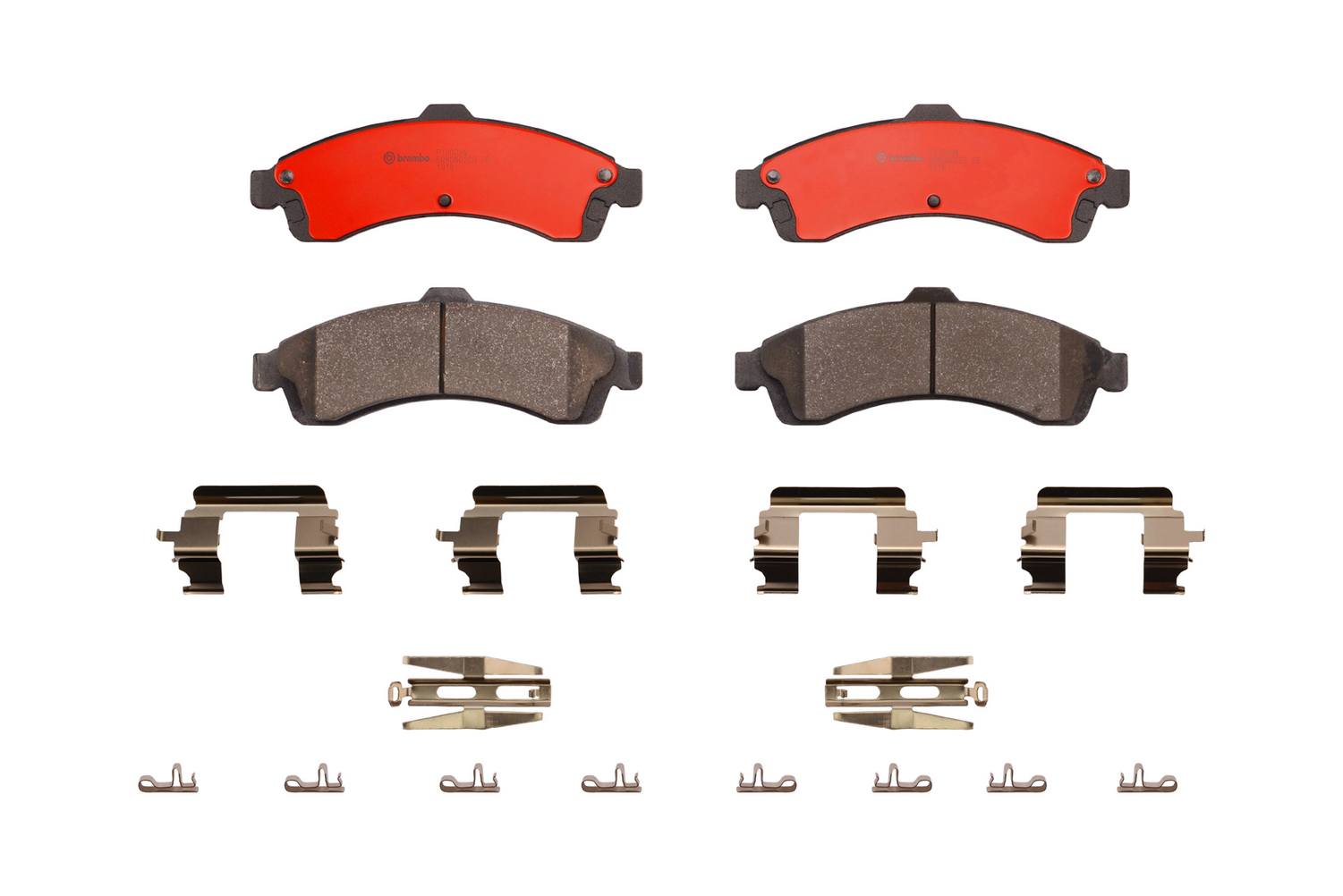 Buick Chevrolet Saab Disc Brake Pad Set - Front (Ceramic) 88964423 Brembo