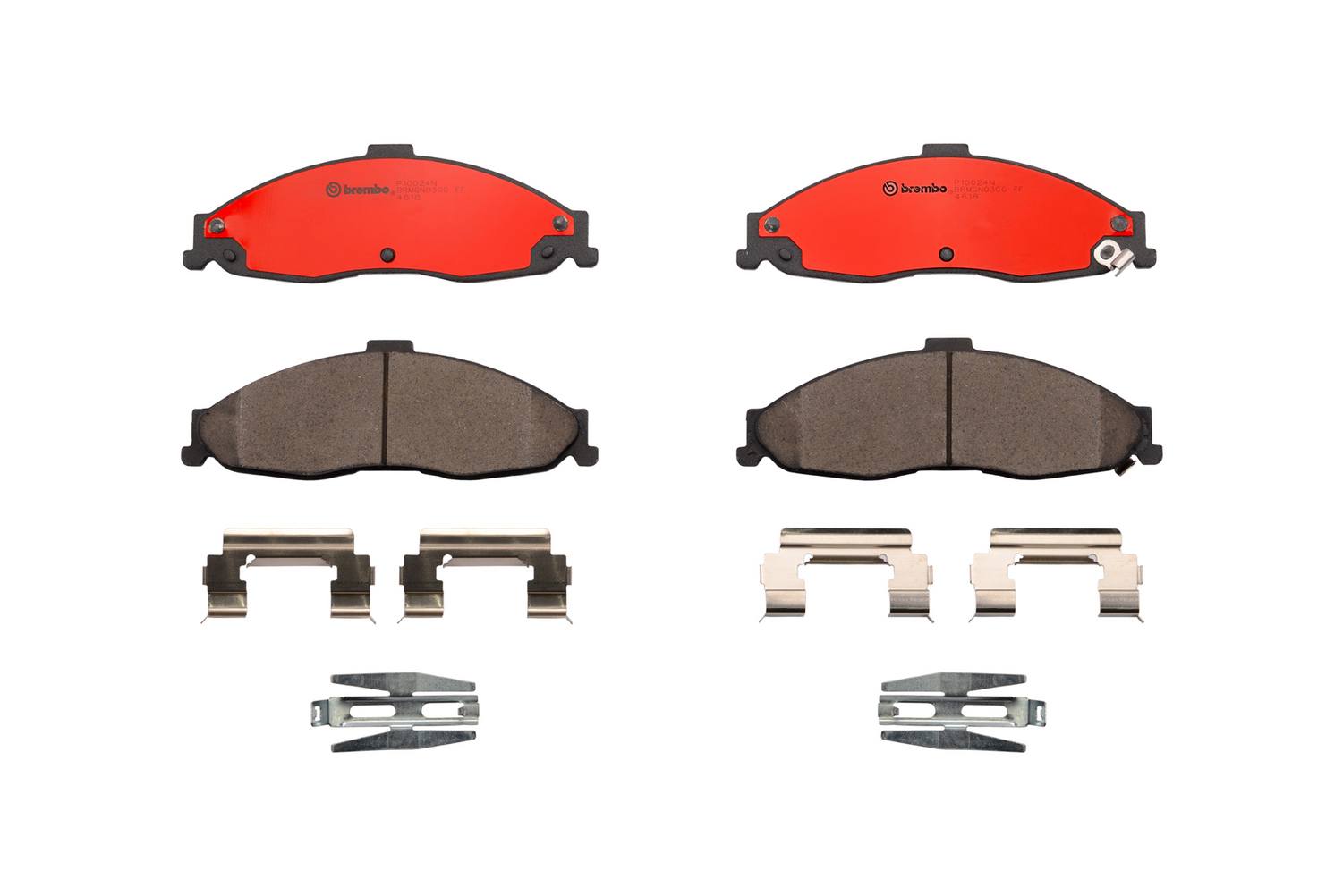 Chevrolet Pontiac Disc Brake Pad Set - Front (Ceramic) 18026298 Brembo