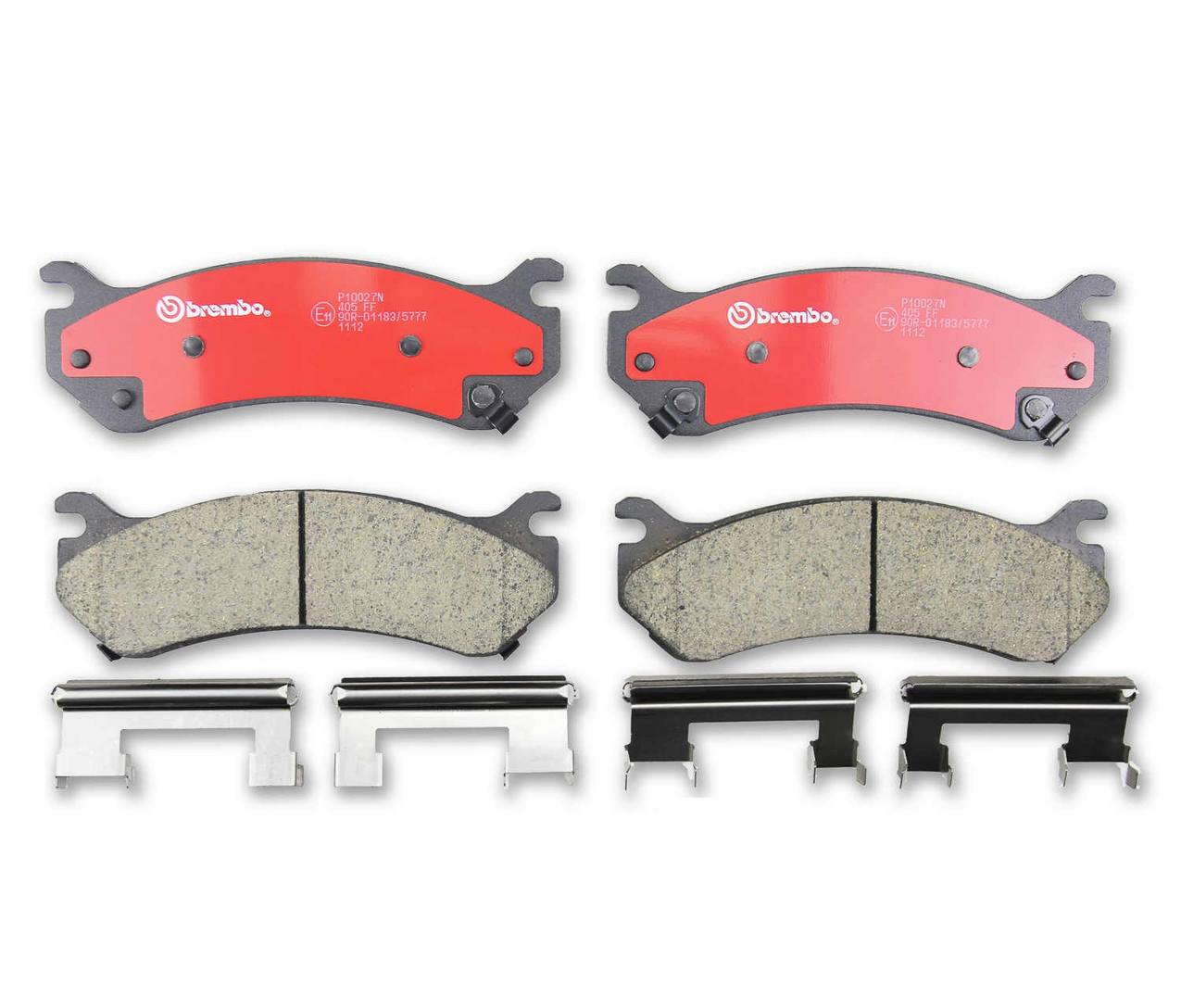 Chevrolet Disc Brake Pad and Rotor Kit - Front (330mm) (Ceramic) Brembo