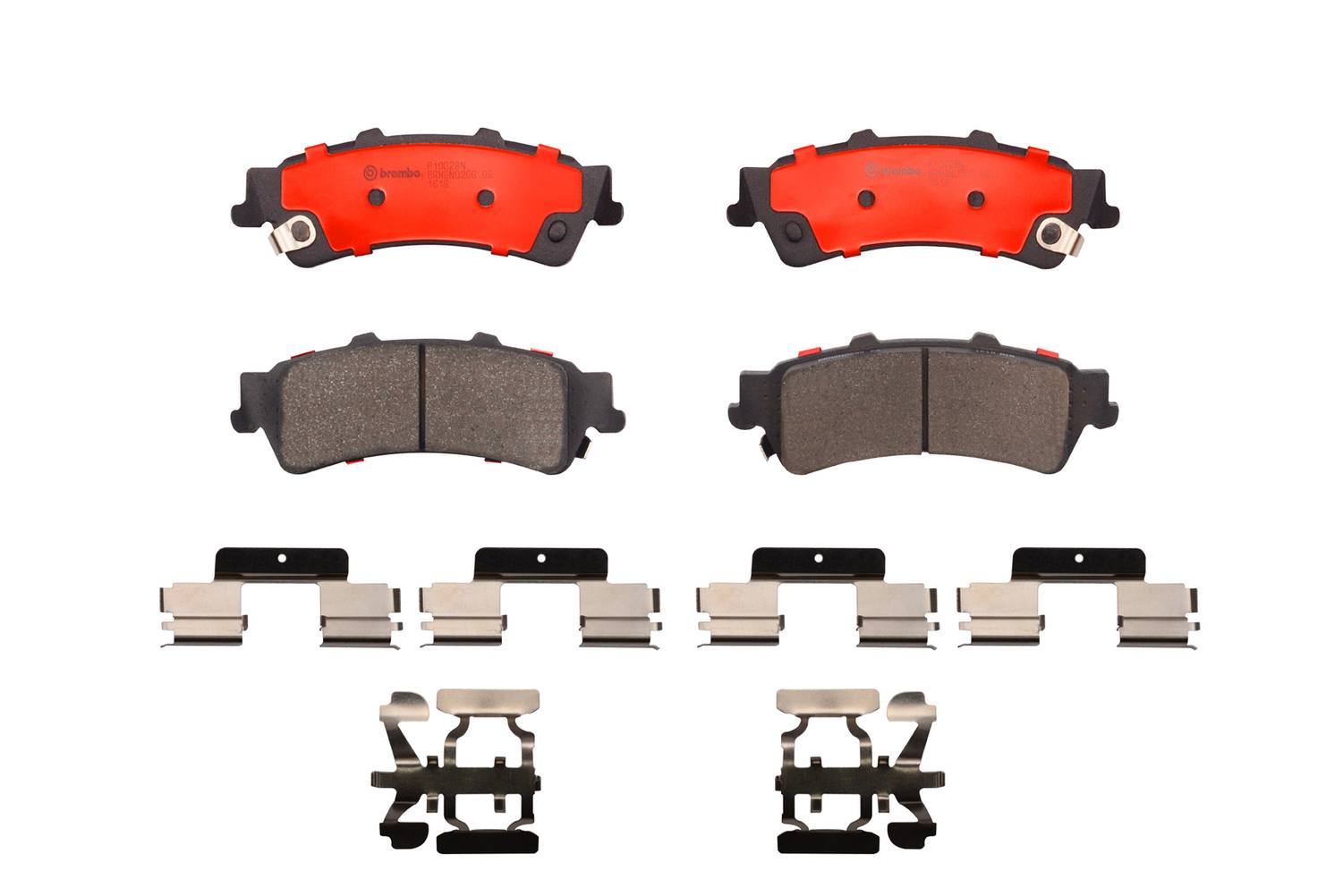 Chevrolet GMC Disc Brake Pad and Rotor Kit - Rear (330mm) (Ceramic) Brembo