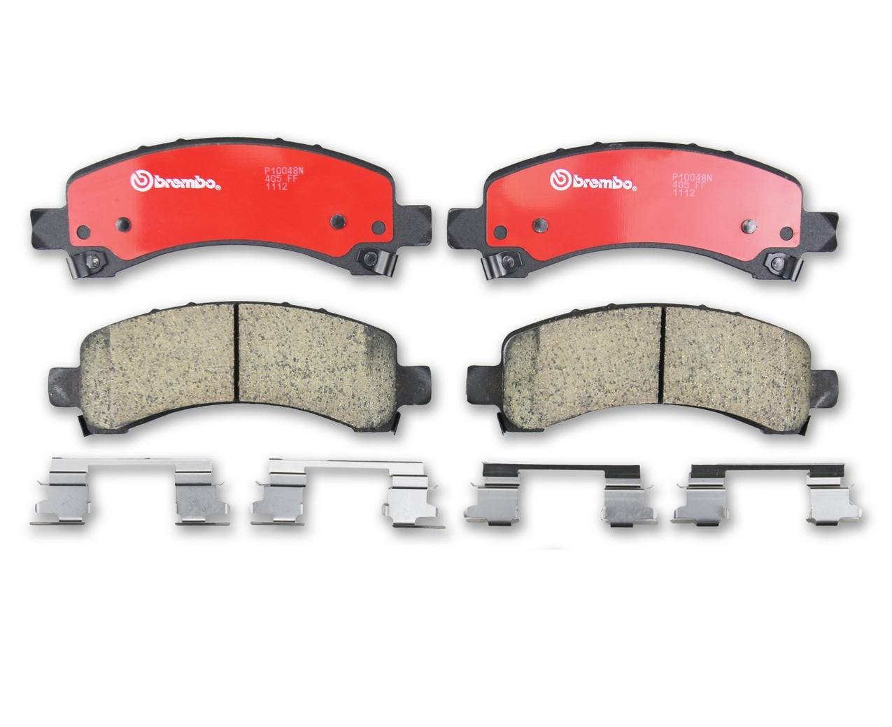 Chevrolet GMC Disc Brake Pad Set - Rear (Ceramic) 84394374 Brembo