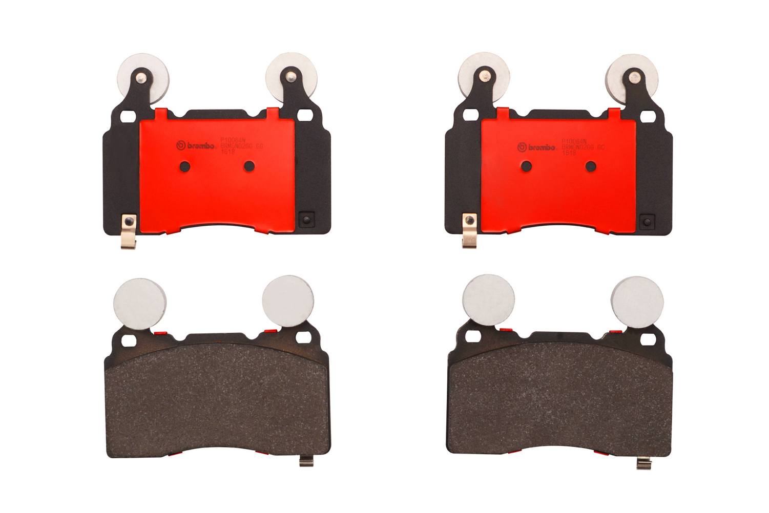 Cadillac Chevrolet Disc Brake Pad Set - Front (Ceramic) 92277173 Brembo