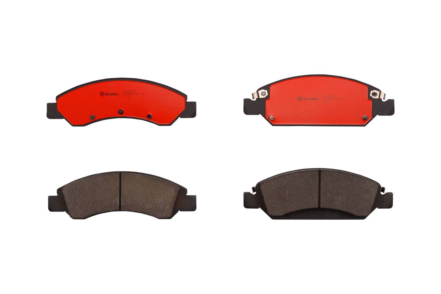 Chevrolet GMC Disc Brake Pad Set - Front (Ceramic) 25910430 Brembo