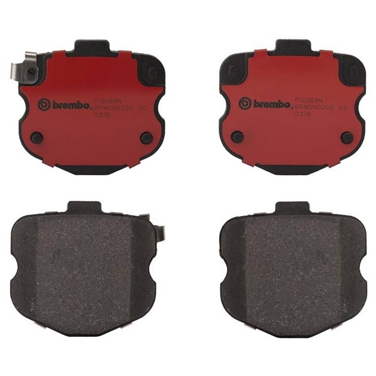 Chevrolet Disc Brake Pad Set - Front (Ceramic) 19153019 Brembo