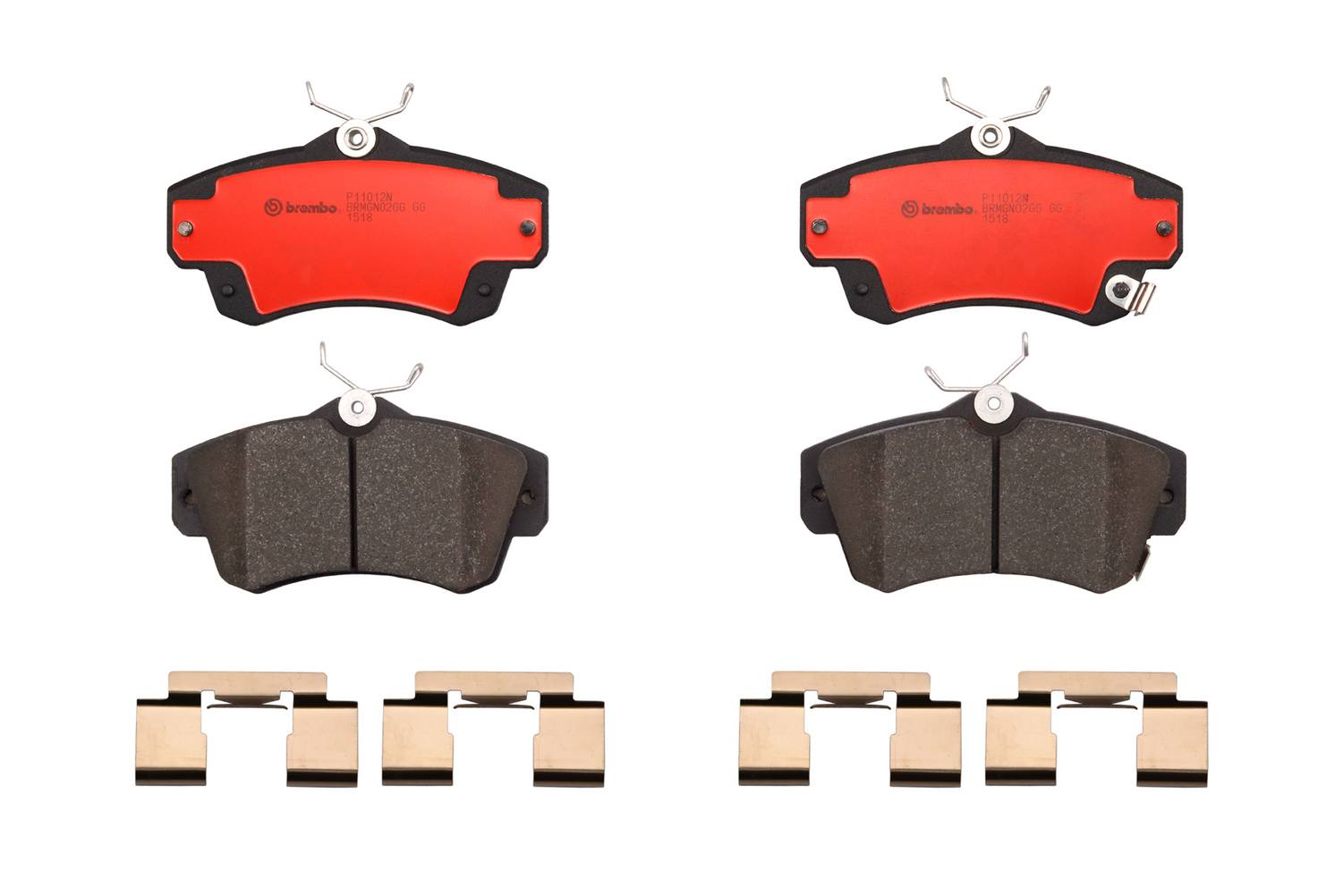 Chrysler Dodge Disc Brake Pad Set - Front (Ceramic) 5086364AB Brembo