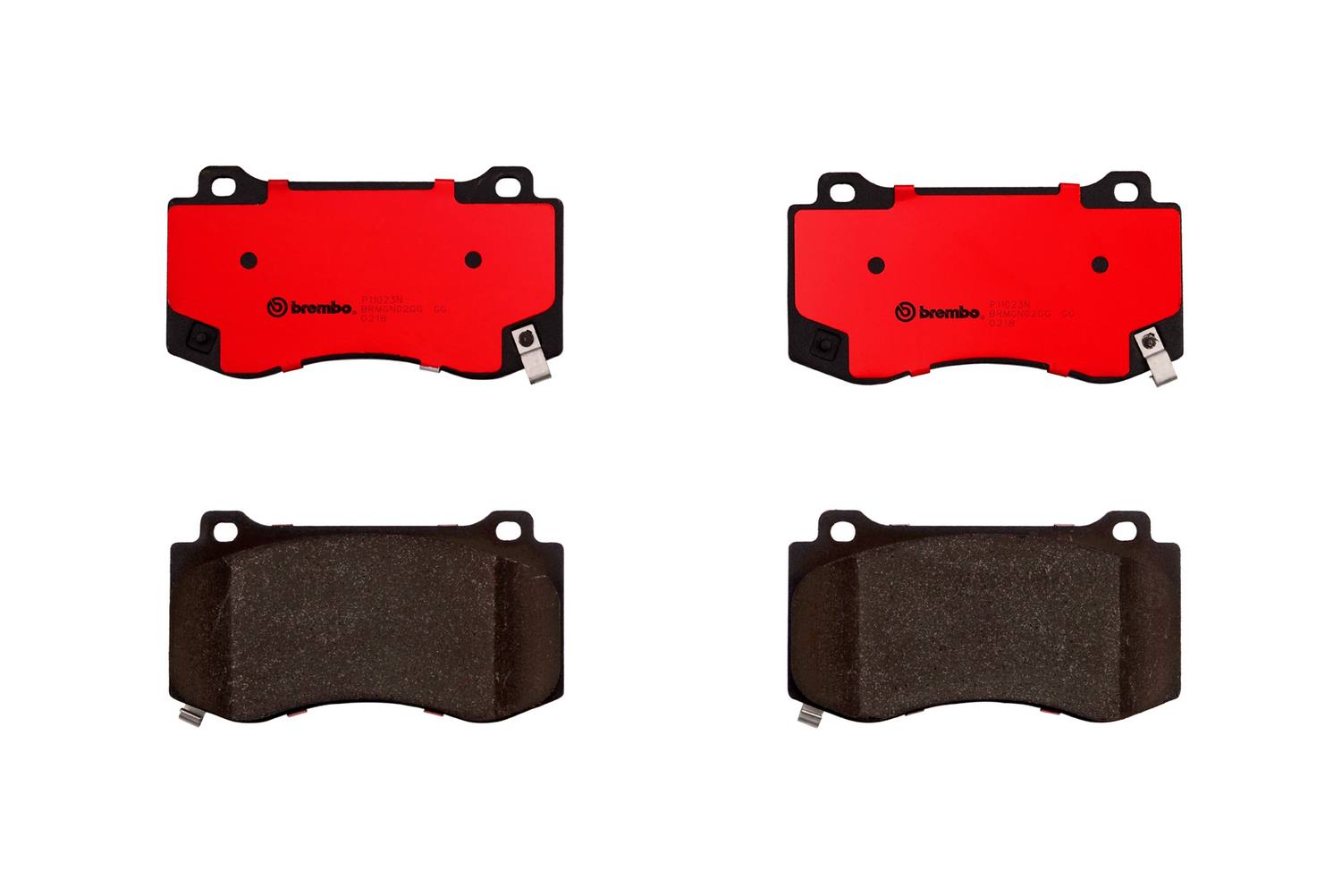 Chrysler Dodge Jeep Disc Brake Pad Set - Front (Ceramic) 68144213AB Brembo