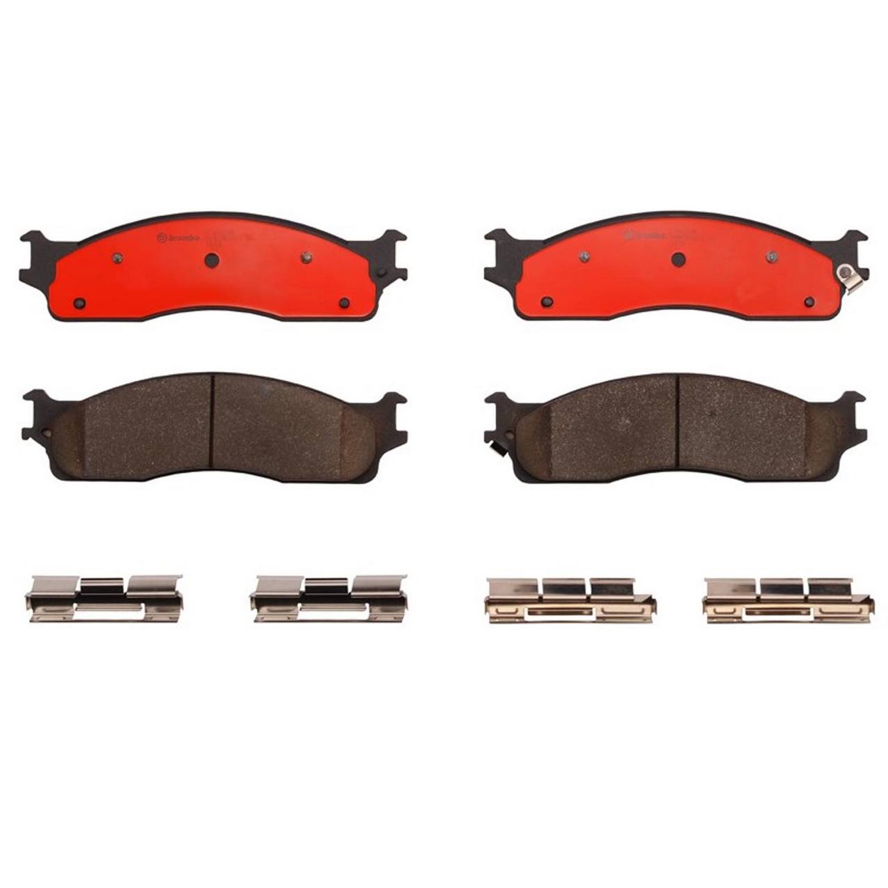 Dodge Disc Brake Pad Set - Front (Ceramic) 5093267AA Brembo