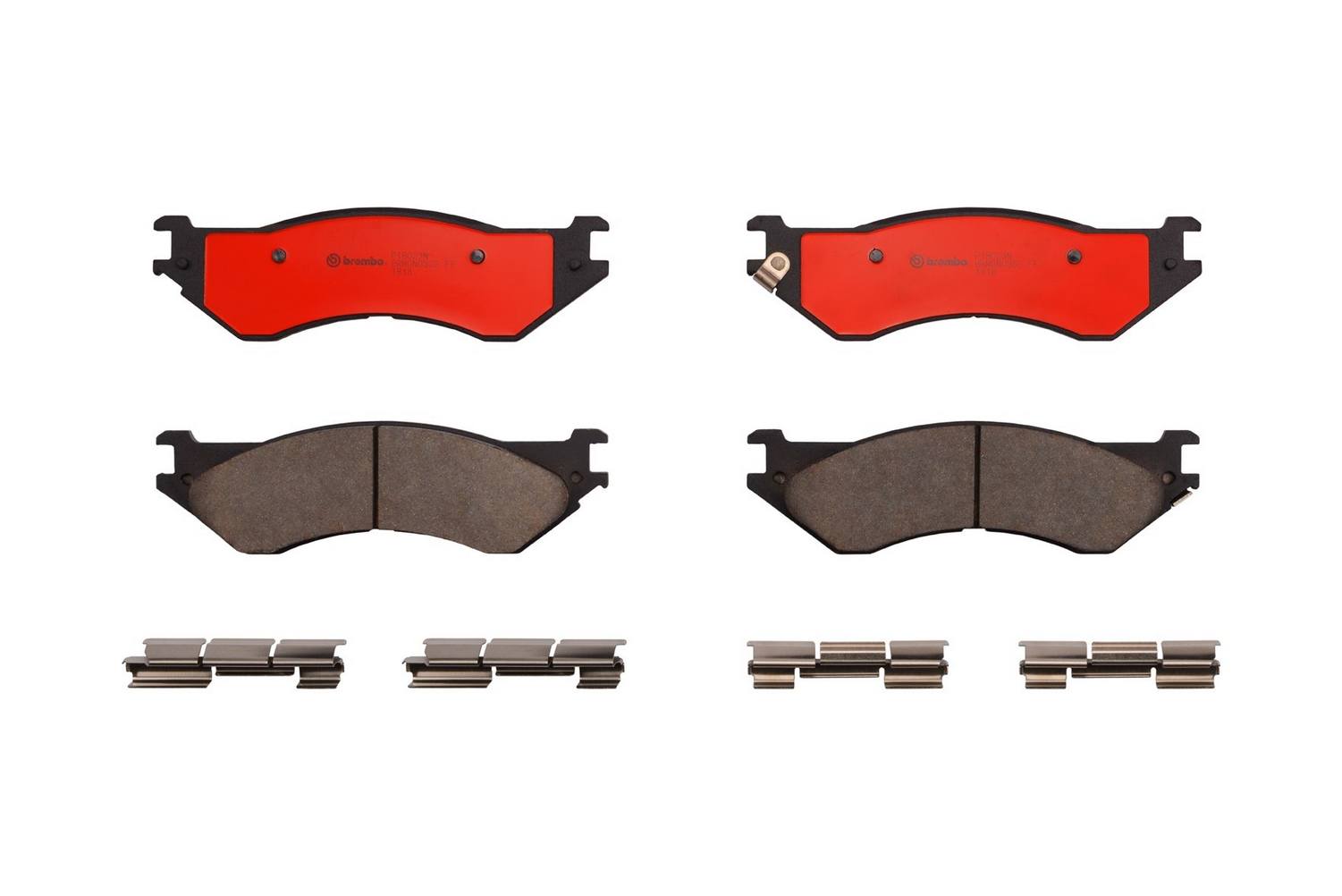 Dodge Disc Brake Pad Set - Rear (Ceramic) 5139917AA Brembo