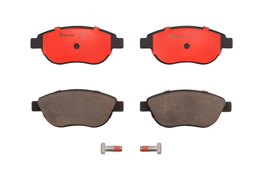 Fiat Disc Brake Pad Set - Front (Ceramic) 68190118AB Brembo