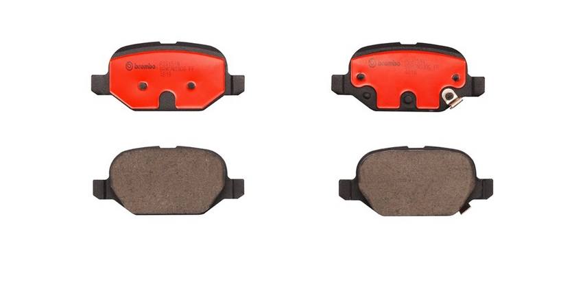 Fiat Disc Brake Pad Set - Rear (Ceramic) 68088919AB Brembo