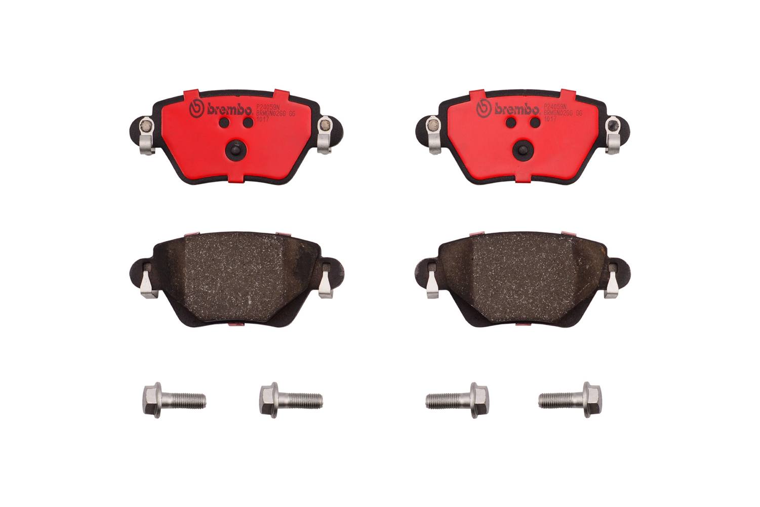 Jaguar Disc Brake Pad Set - Rear (Ceramic) C2S52080 Brembo